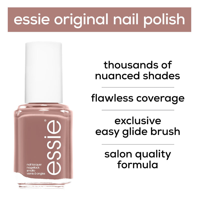 Essie Original Nail Polish 497 Clothing Optional Dark Clay Nude 13.5ml