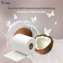 indigo Bliss Luxury Scented Bathroom 40 Toilet Rolls 2 Ply Shea Butter - Super Soft and Strong Toilet Paper - Ultimate Quilted Comfort for a Luxurious Bathroom Experience - 4 x10 Rolls Pack = 40 Rolls