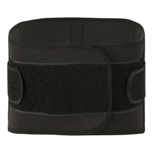 Unisex Adult Rapid Relief Back Support Brace with Hot/Cold Therapy, Black, Adjustable