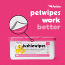 Sharples Petkin Tushie Wipes 100 Pack